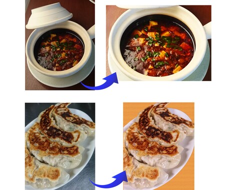 料理画像、丁寧に修正致します 飲食店様メニュー・料理ブログなど「美味しい一皿」が必要な方へ イメージ2
