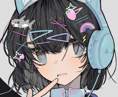 ポップで可愛いキャライラストを描きます サムネイルやグッズ、挿絵など幅広い用途で作成します。 イメージ1