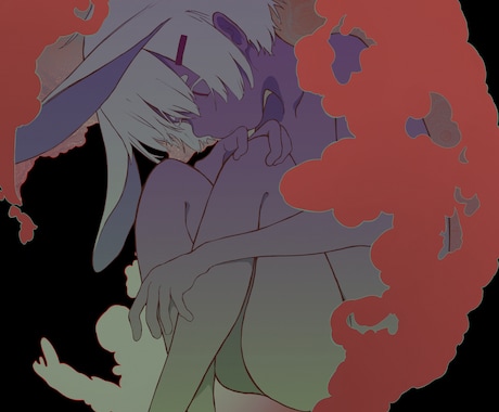 キャラクターの個性溢れる一枚絵を制作します ポップなものからホラーなものまで様々なイラストを描きます。 イメージ2
