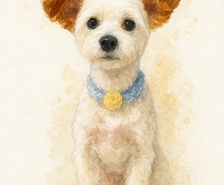 大切なペットを可愛いイラストにします 写真一枚から、世界で一つのペットイラストを制作します。 イメージ2