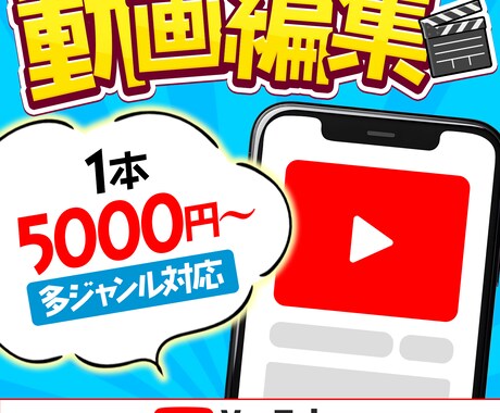 編集歴10年のプロがYouTube動画を制作します 多ジャンル対応！ご満足いただける動画を作成いたします イメージ1