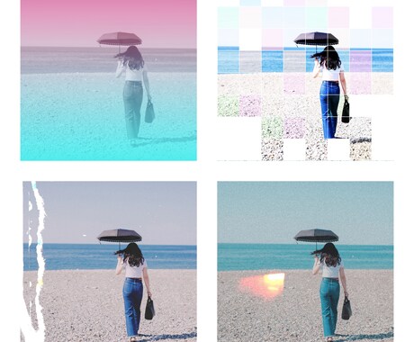 写真加工がめんどくさい！私が代わりにやります 求める雰囲気に合わせてお写真を加工致します！ イメージ2