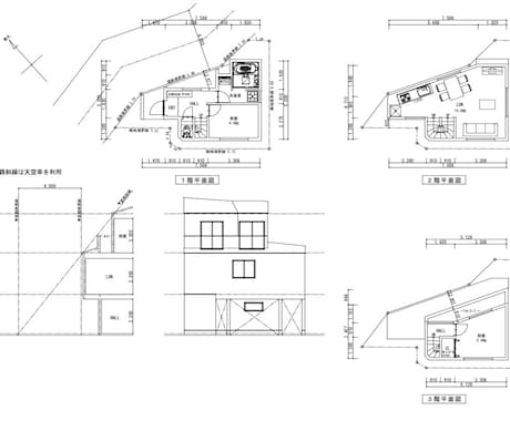 特殊な敷地にプラン作成します 販売している土地の参考プランが欲しい、プランを入れたい人へ イメージ1