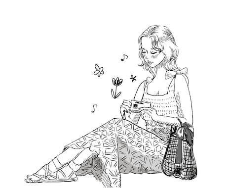 お客様のポップで可愛い似顔絵を描きます イメージ1