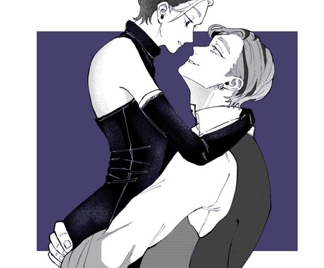 貴方だけの夢絵お描きします カップルイラストなんでも描きます イメージ2
