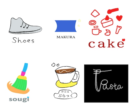 即納可能で親しみのある、あなただけのロゴ作ります 店舗、企業、SNSアイコンにも。商用利用讓渡出来ます イメージ2
