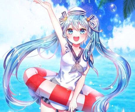 アニメキャラのイラストを描きます アニメキャラのアイコンが欲しい方にオススメです イメージ1