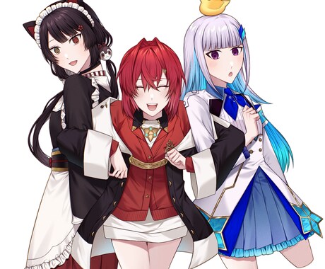 TRPG/配信用の立ち絵やイラスト描きます 立ち絵やサムネイラストなど様々な用途のイラストお描きします！ イメージ2