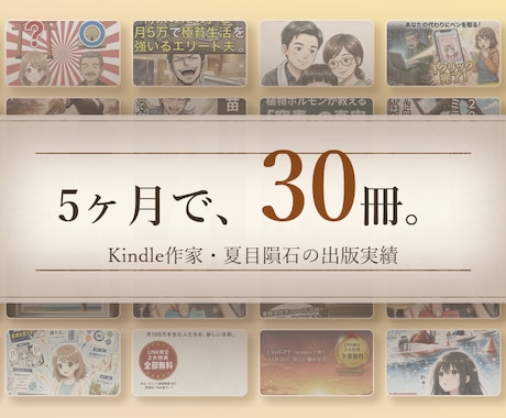 最短24時間でKindle電子書籍を制作します 速さと質で、企画を止めない。、0冊実績の電子書籍出版 イメージ2