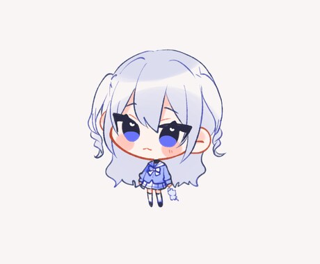商用利用可◎かわいいミニキャライラスト描きます アイコンやグッズ、夢絵等なんでも丁寧にヒアリングをします！ イメージ2