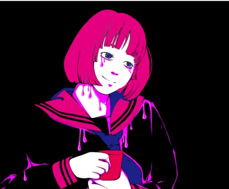 ポップでキュートなイラストを描きます 要望に沿ってデジタルでオリジナルの絵を描きます イメージ2