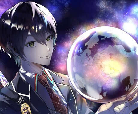 VTuber立ち絵、イラスト描きます 立ち絵、アイコン、ヘッダー、サムネ、可 イメージ1