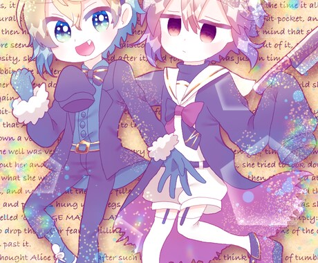 キャラデザもできます。立ち絵等描きます 創作キャラやアニメキャラの一枚絵アイコン立ち絵を描きます。 イメージ2