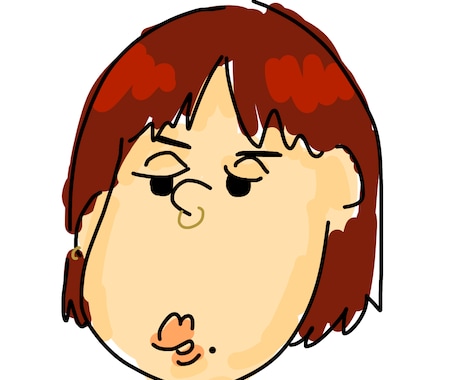 ゆるい似顔絵描ます ゆるい似顔絵かきます!!!アイコンなどにどうでしょうか! イメージ1