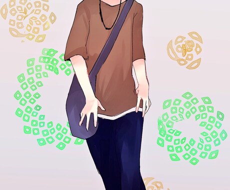 キャラ立ち絵、デザイン描きます ゲームでの使用などにおすすめです イメージ2