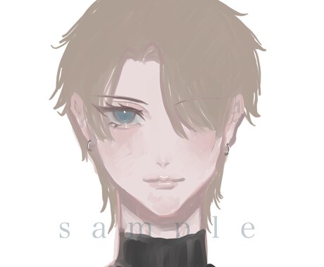 綺麗で雰囲気のあるイラストを描きます アイコン　イラスト　厚塗り　OC イメージ2