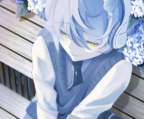 商用OK♪あなたの目的に合ったイラストお描きします 一枚絵、立ち絵、サムネなどあなただけのイラストお描きします♪ イメージ2