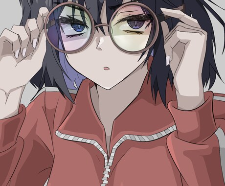 暗めの雰囲気の人物を描きます 趣味で絵描き歴10年の経験がある絵師もどきが描きます イメージ2
