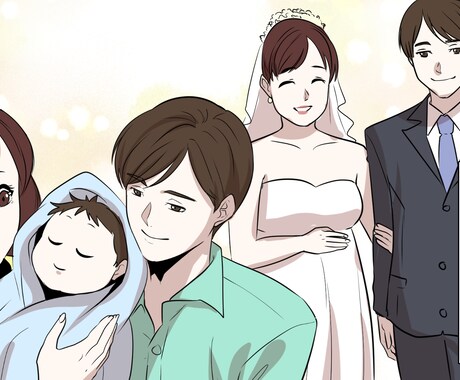 YouTube漫画のイラスト作成します ご希望の絵柄に合わせて漫画作成します！ イメージ2
