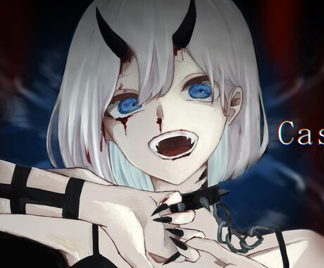 曲に合った絵柄で歌ってみたのイラスト制作します 動画やサムネイル用イラスト、その他イラストを作成致します。 イメージ2