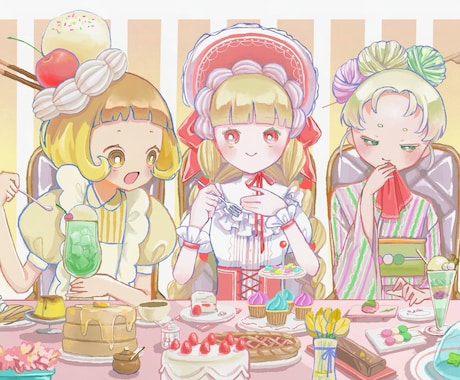 あなただけの一枚絵・イラスト制作致します イメージ1