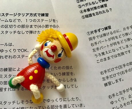 ピアノ発表会に向けて、アドバイス致します 〜ミスタッチ対策、暗譜対策、本番対策マニュアルと個別相談〜 イメージ2