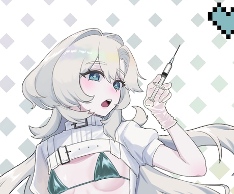あなたのオリジナルキャラクターの立ち絵描きます イメージ1