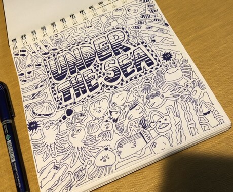 郵送可☆可愛いイラストご希望に合わせて描きます 【手書き絵】個性的な世界で1枚のイラスト♡ イメージ2