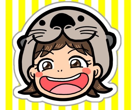 個性を出したい方に目立つSNSのアイコンを描きます 味のある雰囲気のお顔を描きます！ イメージ1