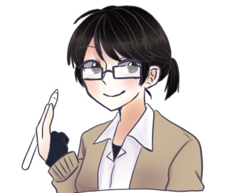 コミックイラスト調の似顔絵かきます イメージ1