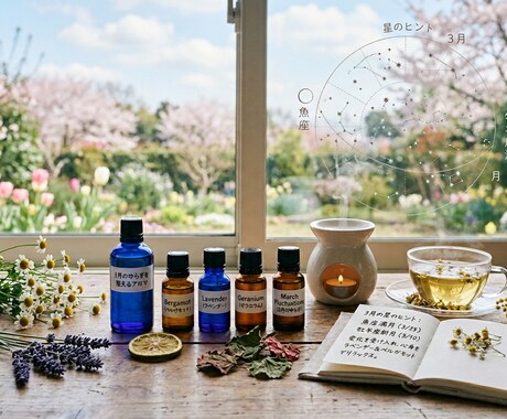 不安・恋愛が整うアロマをホロスコープで導きます 自分をわかってるつもりが実は知らないことも。自分知り整える。 イメージ2
