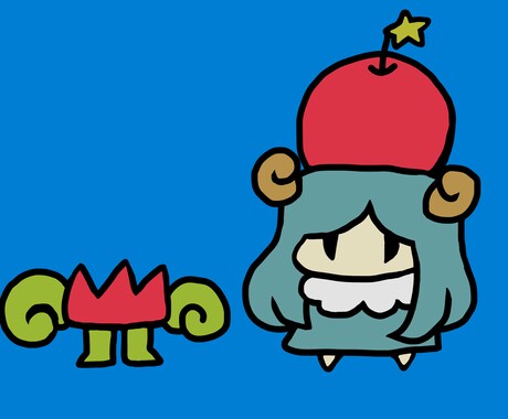 デフォルメイラストを作成します シンプルなダーク/メルヘンなイラストをお求めの方へ イメージ2