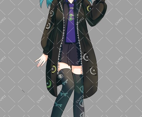 妖怪キャラの立ち絵販売します 可愛い妖怪のキャラクター立ち絵 イメージ2
