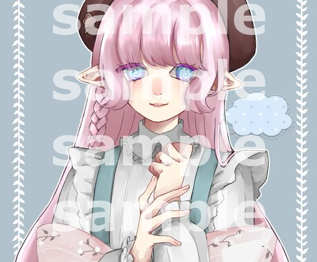 SNSの顔！アイコンお描きします あなたのイメージをイラストに！ イメージ2