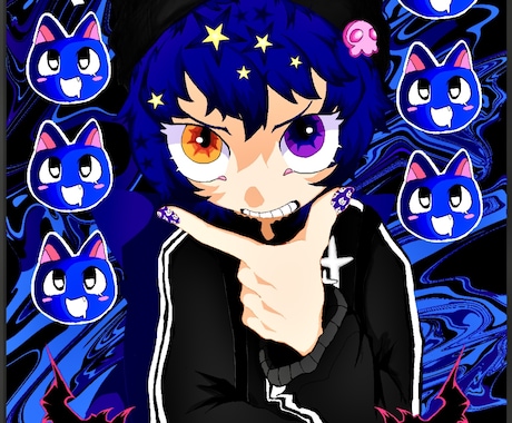 サイケデリックでバチイケなイラストを描きます ここにしかない世界観へようこそ！！ イメージ1