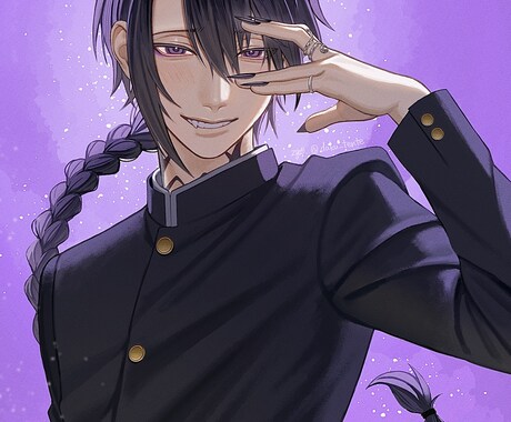 柔らかなタッチで、魅力的な男性お描きします アニメ調×リアルな質感の融合。アイコン･立ち絵など制作します イメージ2