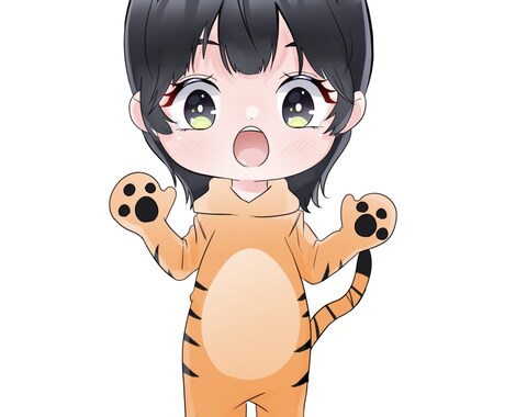 ミニキャラ描きます 可愛いミニキャラ描きます！男の子も描けます！ イメージ1