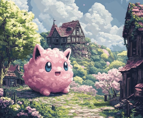 ジブリ風×キャラAI画像でSNSをバズらせます ジブリ風× ポケモン風AI画像でSNSをバズらせる方法! イメージ2