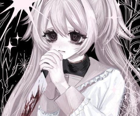 アイコン、一枚絵、立ち絵、お描きします イメージ1