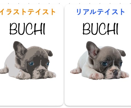 ペット似顔絵ポスター★おしゃれなイラスト作成します プレゼントにも♪デジタルイラスト/似顔絵でデータ納品付き★ イメージ2