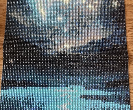 最短1週間で完成！ダイヤモンドアート制作代行します 忙しくて作れない方、挫折した方へ。最短1週間で丁寧に代行！ イメージ2