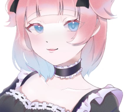 かわいいイラストお描きします アイコン 配信立ち絵 歌ってみた等のイラストお描きします イメージ1