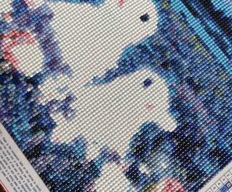 パズルとダイヤモンドアートの制作代行を行います パズル、ダイヤモンドアートを完成に近づけます！ イメージ2