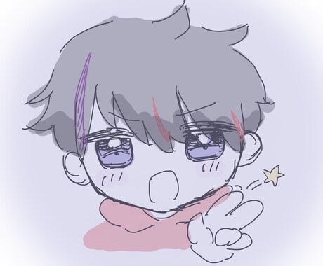 ゆるーいアイコン描きます ゆるくて可愛いアイコン描きます！対応出来る日は即日納品可！ イメージ2