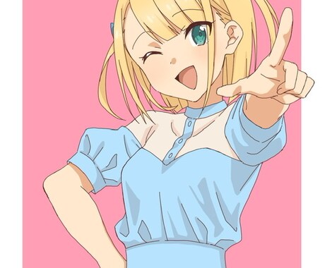 アニメ風アイコン描きます 現役アニメーターがアイコン制作します イメージ1