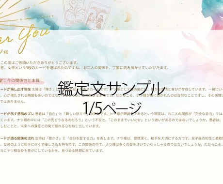 恋愛の構造整理サポート：24時間以内に答えます 【お相手あり恋愛特化】片想い・交際中・復縁・複雑愛・夫婦問題 イメージ2
