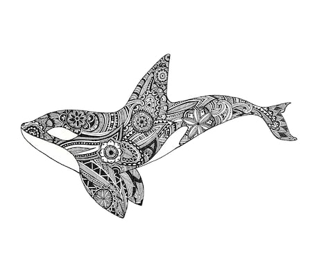 挿絵描きます ポリネシアン風手描きアートの挿絵☆モチーフご指定ください！ イメージ2