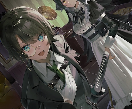 かわいい・かっこいいイラスト描きます Vtuberなど、様々なキャラクターデザインをします イメージ2