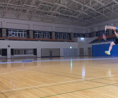 解剖学に基づいたパーソナルトレーニングします 理論に裏付けされたバドミントン競技力向上のトレーニング イメージ1