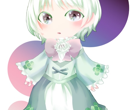 商用利用可能、SDキャラ、ちびキャラ描きます SNSやブログのアバターなどで使えます イメージ1